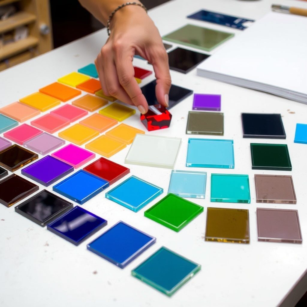 Glass color chart